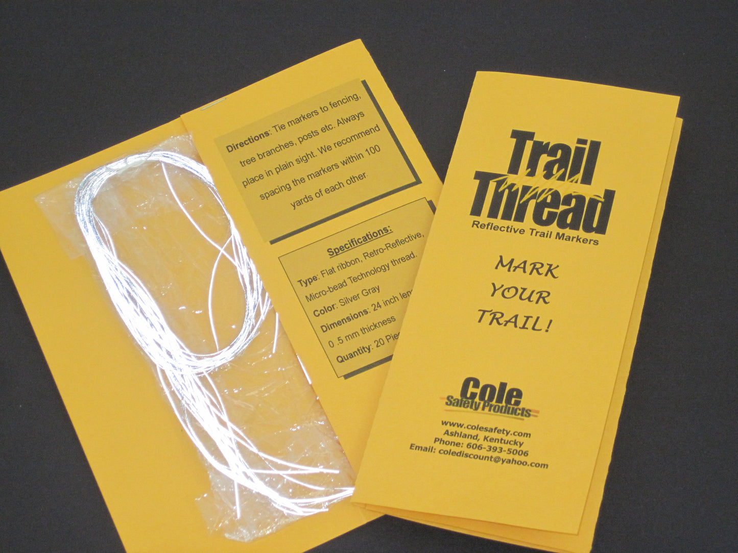 Reflective Trail Markers (25 strips)